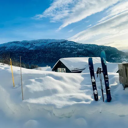 Log In Hodlekve With Mountain View Ferienhaus Sogndal