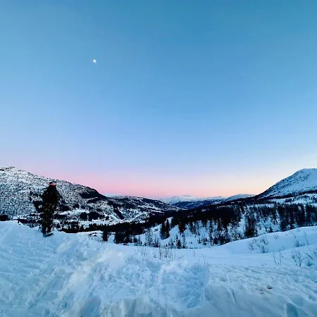 Semesterbostad Log In Hodlekve With Mountain View Sogndal