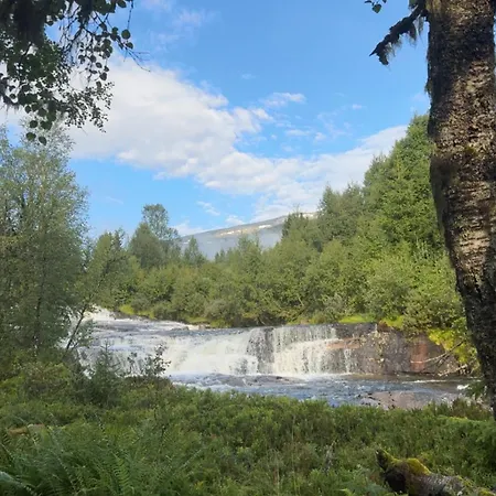 Semesterbostad Log In Hodlekve With Mountain View